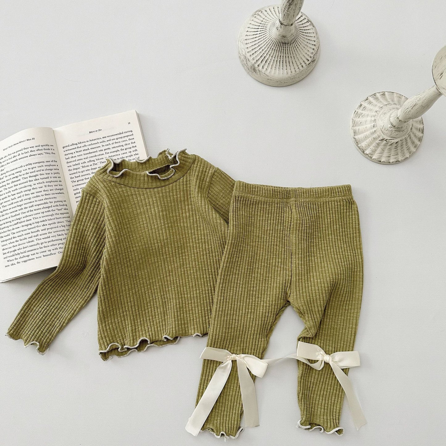 Essential Textured Two-Piece Set