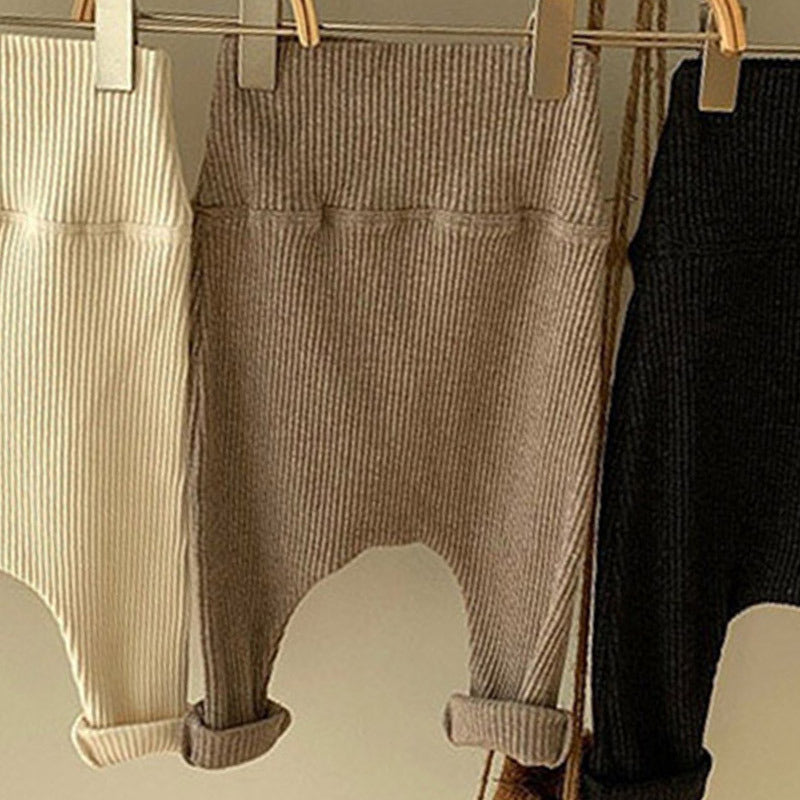 Signature Ribbed High-Waist Leggings
