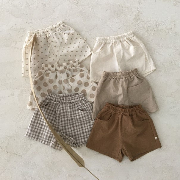 Minimal Cotton Shorts