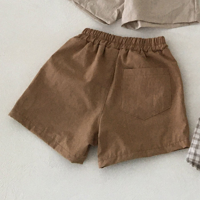 Minimal Cotton Shorts