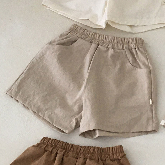 Minimal Cotton Shorts