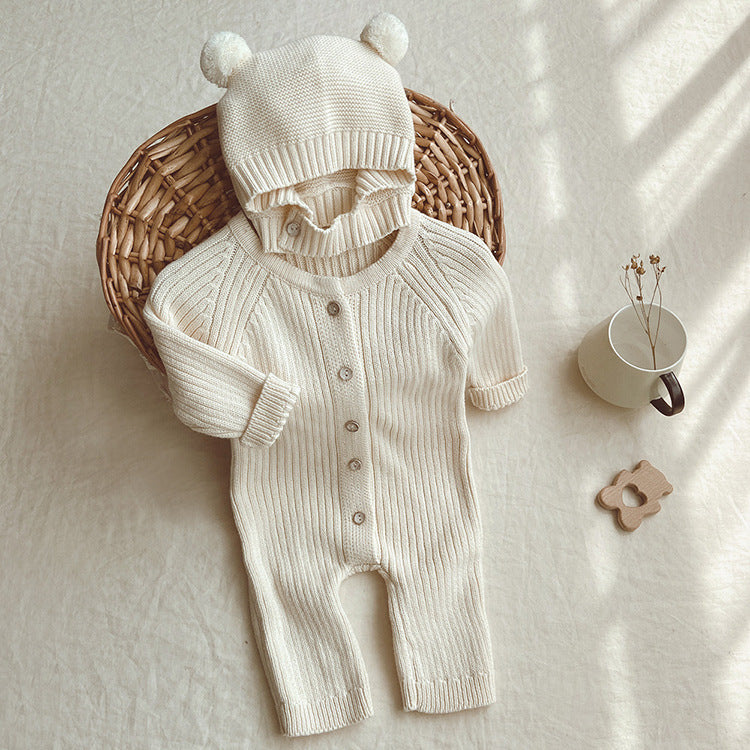 Signature Knit Jumpsuit Set