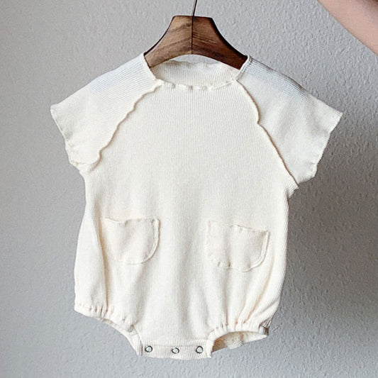 Minimal Short Sleeve Romper