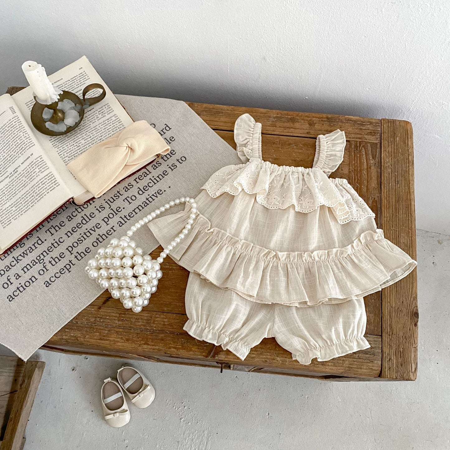 Minimal Sleeveless Two-Piece Set