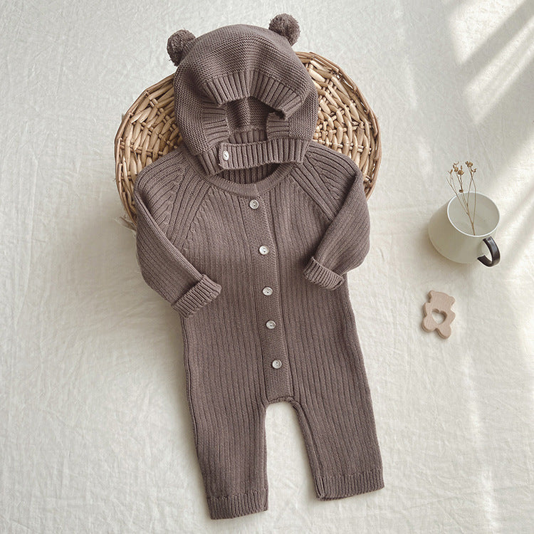 Signature Knit Jumpsuit Set